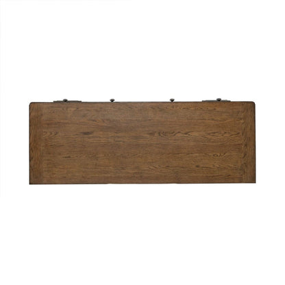 Liberty Furniture - Carolina Park - Jr Executive Credenza in Brown - 930-HO-JEC