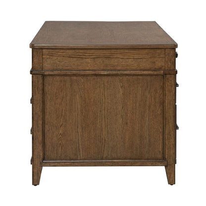 Liberty Furniture - Carolina Park - Jr Executive Desk in Brown - 930-HO-JED view 2