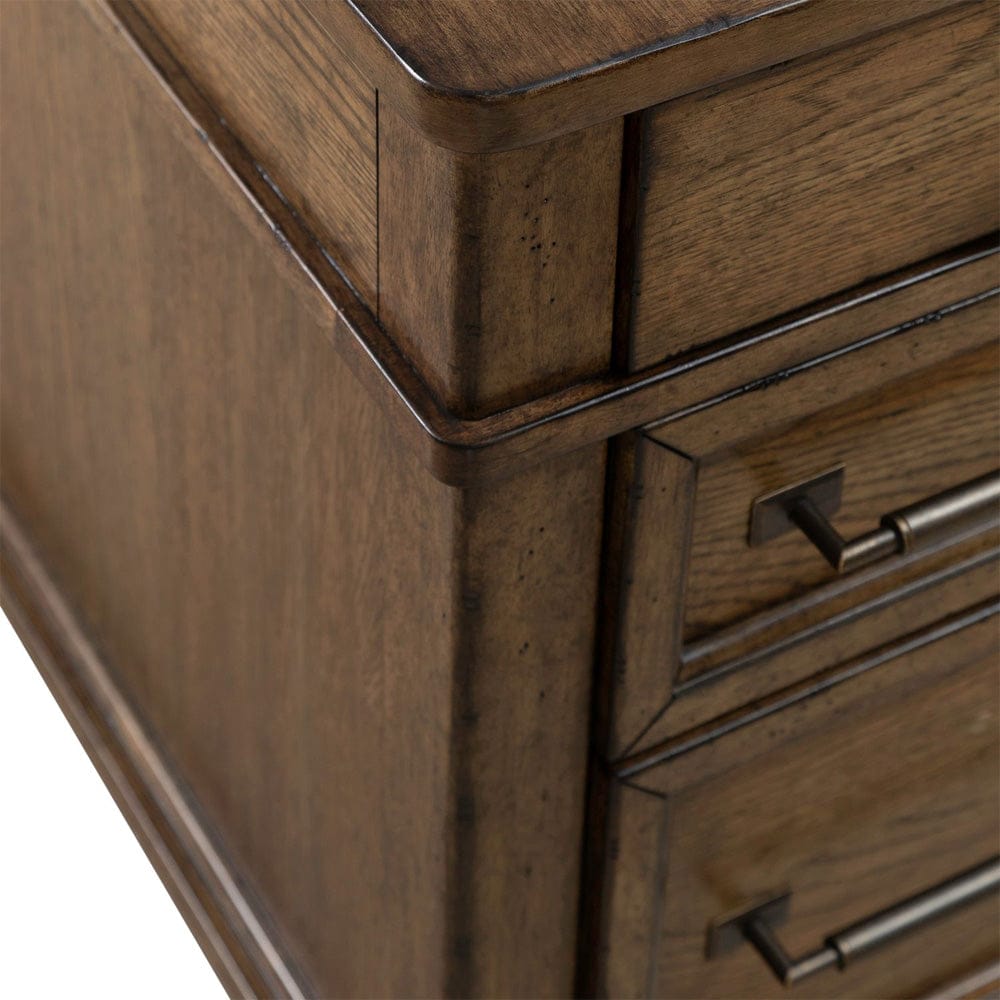 Liberty Furniture - Carolina Park - Jr Executive Desk in Brown - 930-HO-JED view 5