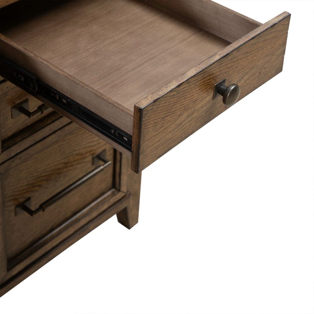 Liberty Furniture - Carolina Park - Jr Executive Desk in Brown - 930-HO-JED view 6