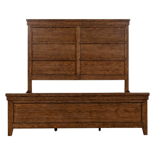 Liberty Furniture - Carolina Park King Panel Bed, 2 Bedside Chests - 930-BR-KPB2BSC view 2