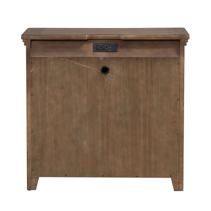 Liberty Furniture - Carolina Park King Panel Bed, 2 Bedside Chests - 930-BR-KPB2BSC view 9