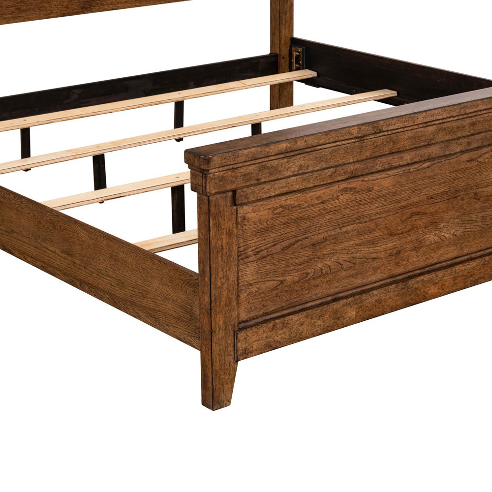 Liberty Furniture - Carolina Park King Panel Bed, 2 Night Stands - 930-BR-KPB2NS view 6