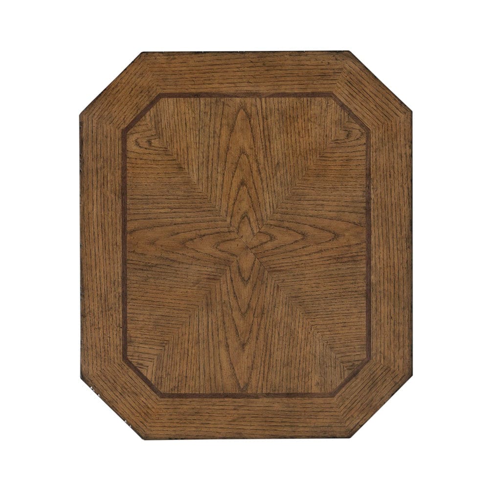 Liberty Furniture - Carolina Park - Octagonal End Table in Brown - 930-OT1021 view 5