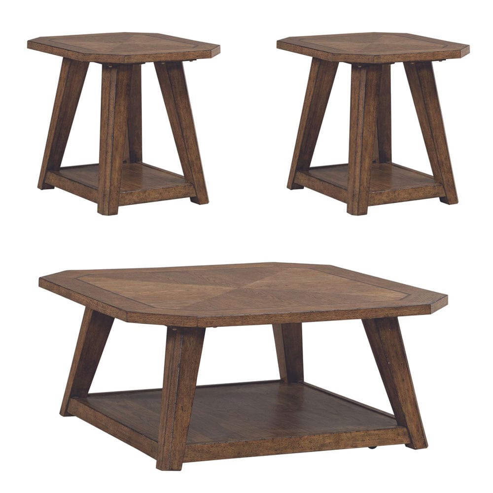 Liberty Furniture - Carolina Park - Opt 3 Piece Set in Brown - 930-OT-O3PCS view 1