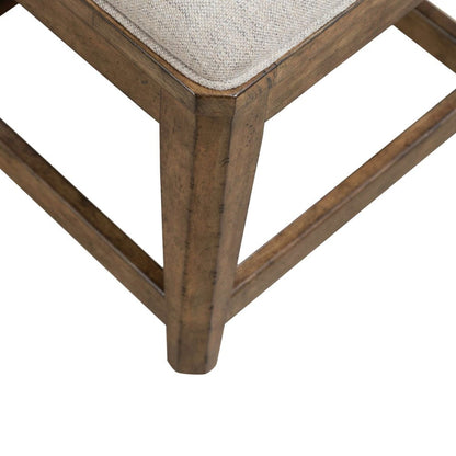 Liberty Furniture - Carolina Park - Uph Console Stool in Brown - 930-OT9001 view 5