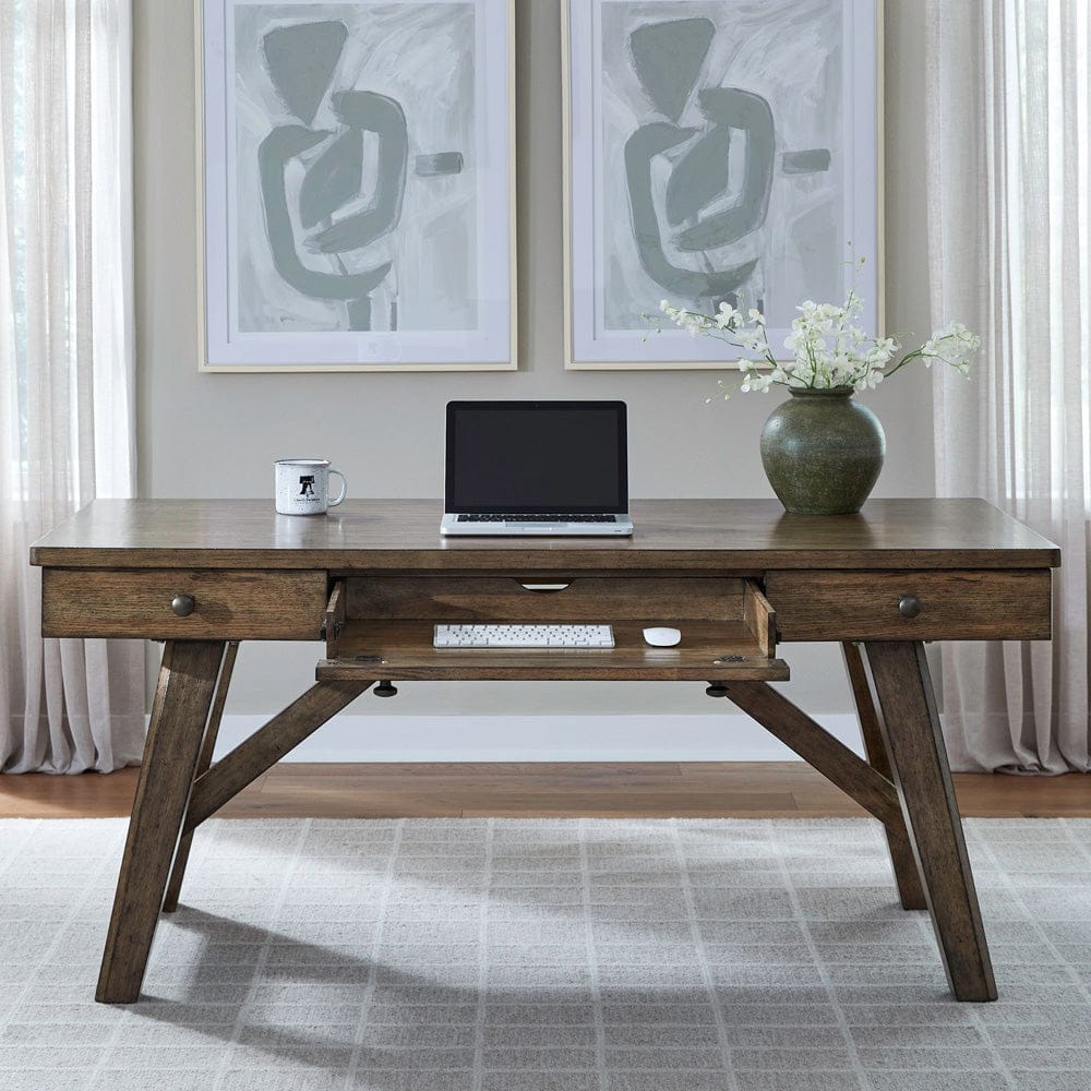 Liberty Furniture - Carolina Park - Writing Desk in Brown - 930-HO107 view 9