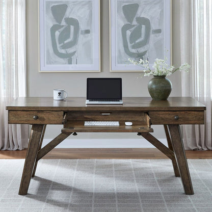 Liberty Furniture - Carolina Park - Writing Desk in Brown - 930-HO107 view 9