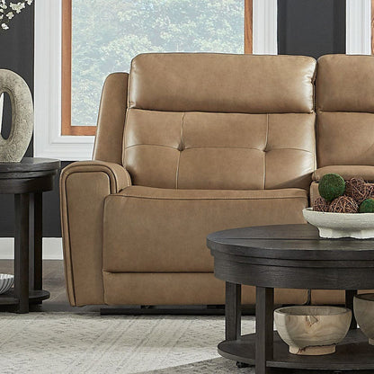 Liberty Furniture - Carrington - L Arm Recliner P3 & ZG - York Sand in Brown - 7006SN-43LP view 2