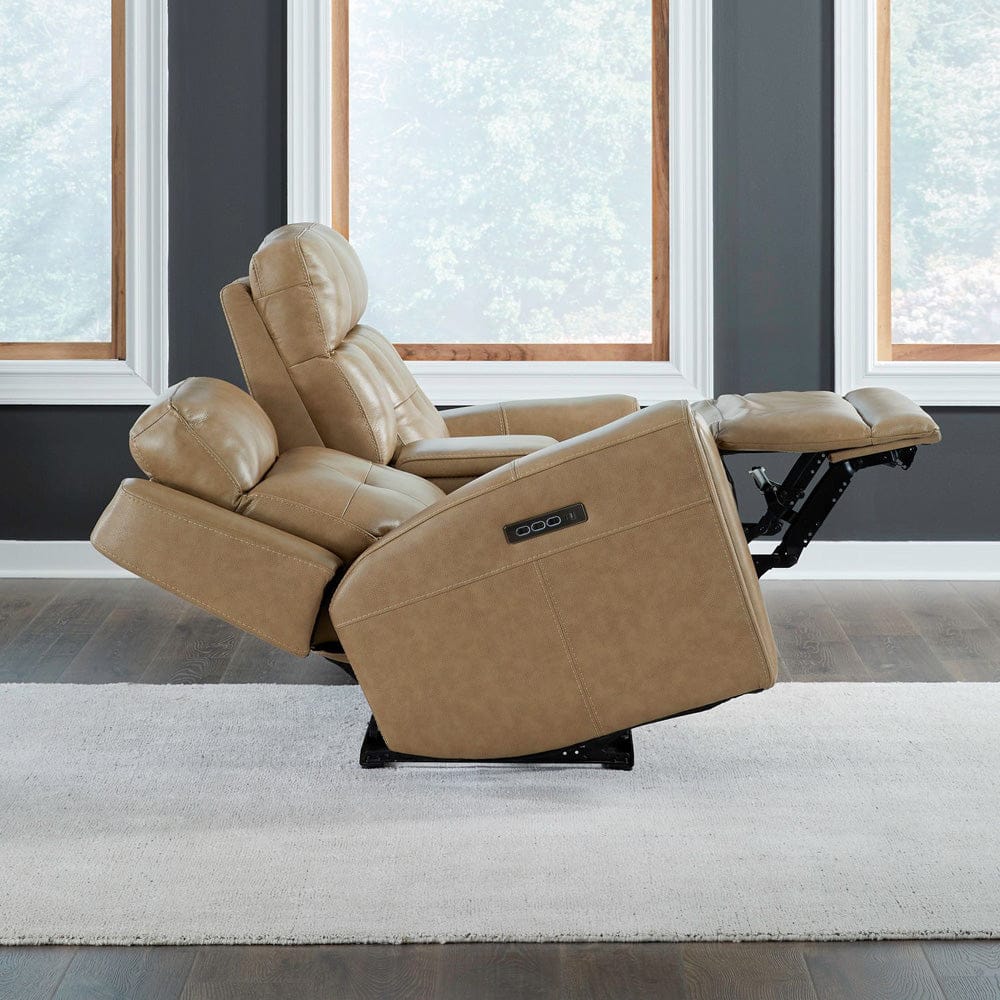 Liberty Furniture - Carrington - Loveseat w/Console P3 & ZG - York Sand in Brown - 7006SN-23P view 2
