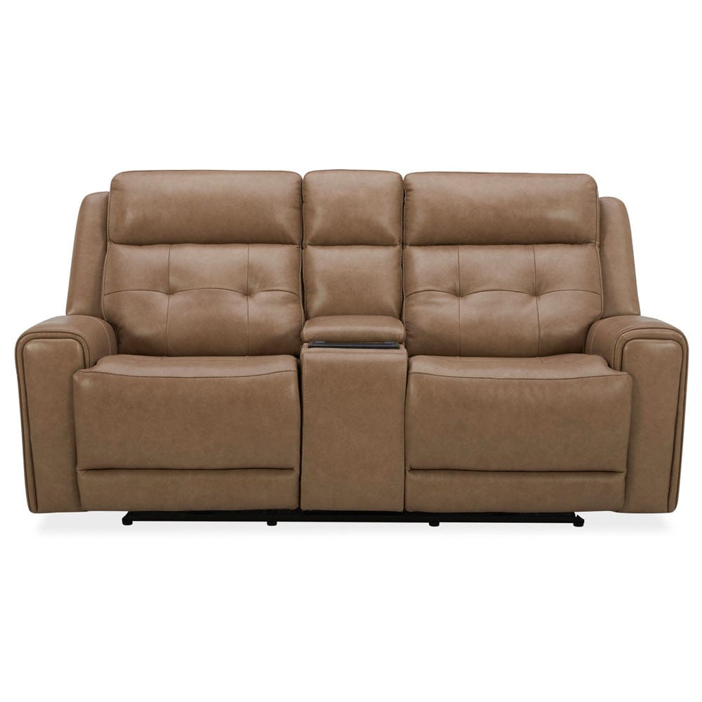 Liberty Furniture - Carrington - Loveseat w/Console P3 & ZG - York Sand in Brown - 7006SN-23P view 4