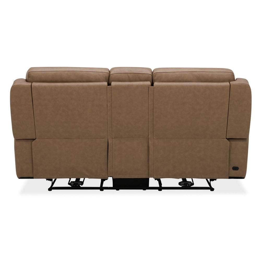 Liberty Furniture - Carrington - Loveseat w/Console P3 & ZG - York Sand in Brown - 7006SN-23P view 6