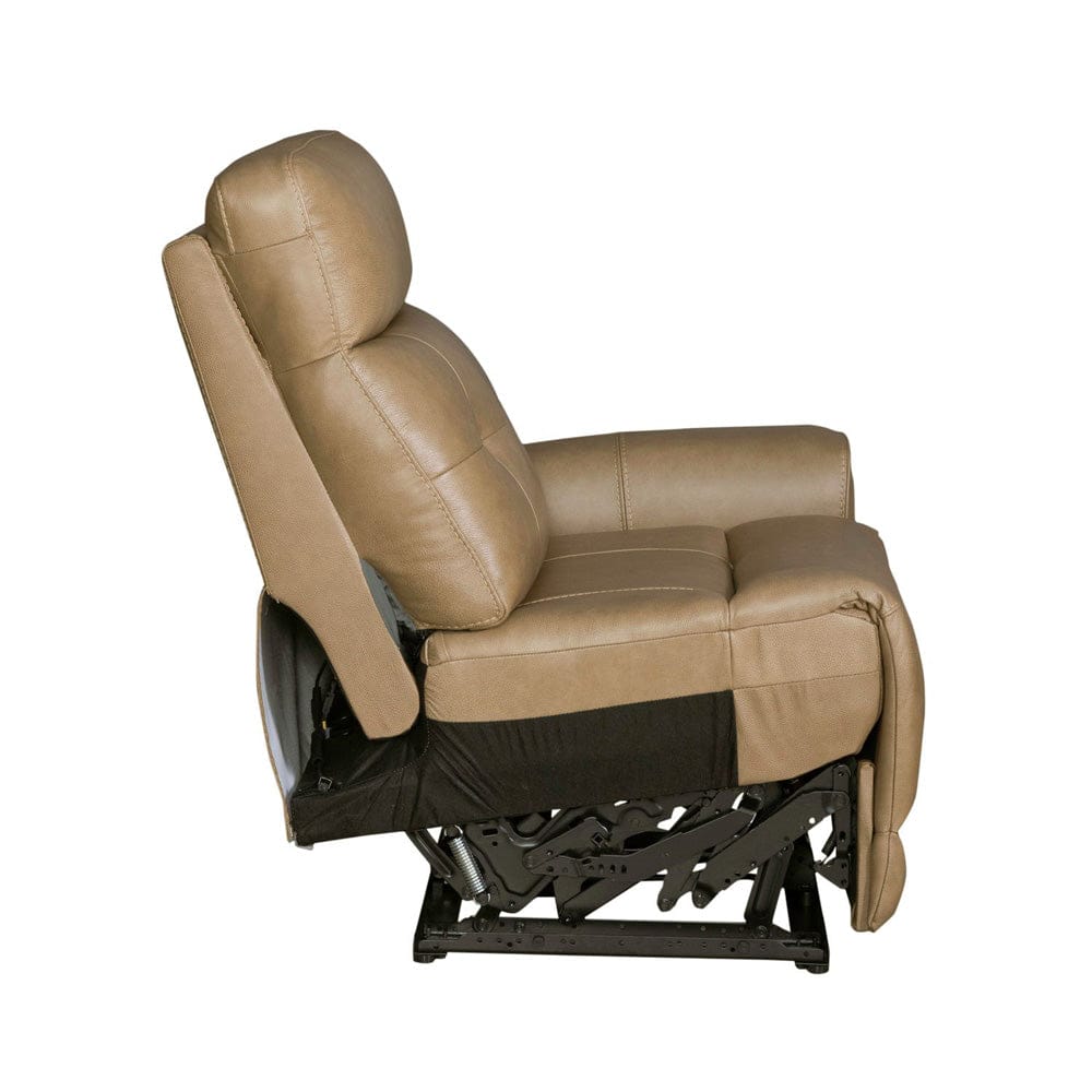 Liberty Furniture - Carrington - R Arm Recliner P3 & ZG - York Sand in Brown - 7006SN-43RP view 4