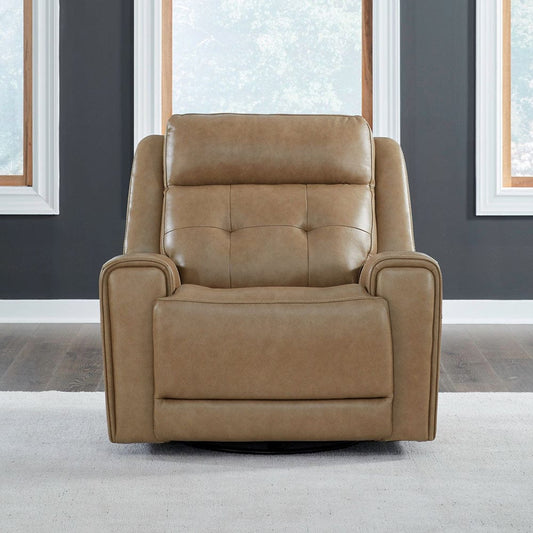Liberty Furniture - Carrington - SG Recliner P3  - York Sand in Brown - 7006SN-13P view 1