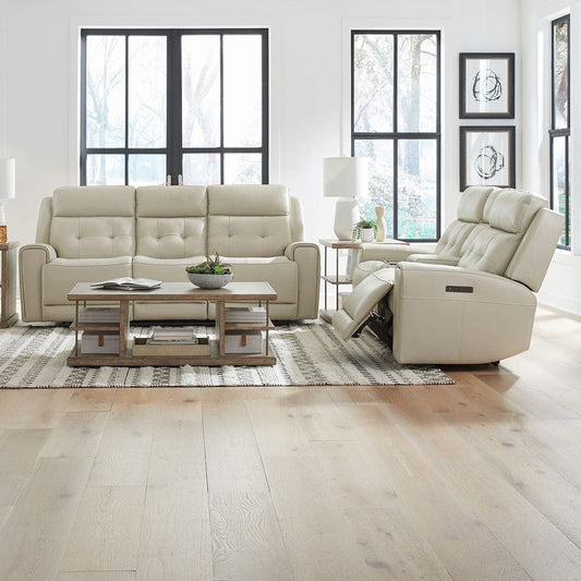 Liberty Furniture - Carrington - Sofa & Loveseat in Neutral - 7006ST-UPH-SOLO view 1
