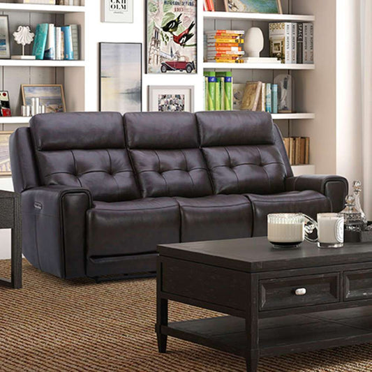 Liberty Furniture - Carrington Sofa P3 & ZG Dark Brown - 7006DB-33P veiw 1