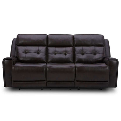 Liberty Furniture - Carrington Sofa P3 & ZG Dark Brown - 7006DB-33P veiw 3