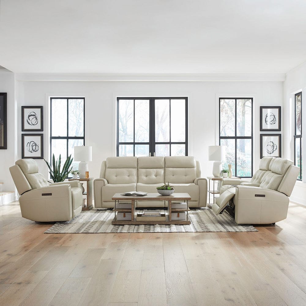 Liberty Furniture - Carrington - Sofa w/ Loveseat & Recliner in Neutral - 7006ST-UPH-SOLOREC view 1