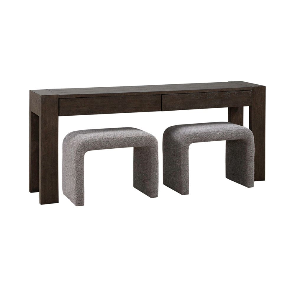 Liberty Furniture - Cascade Falls - 3 Piece Set in Brown - 732-AC-3PCS view 2