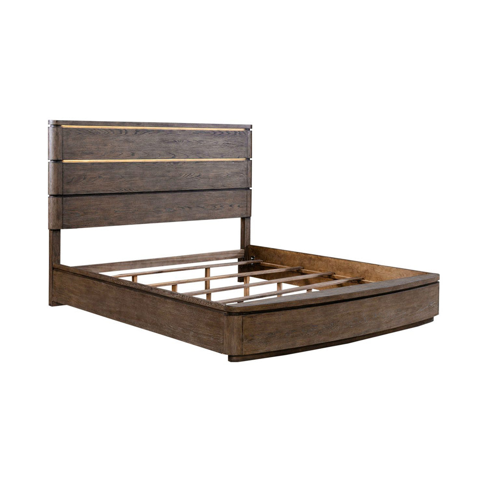 Liberty Furniture - Cascade Falls King Panel Bed, 2 Night Stands - 732-BR-KPB2NS view 6