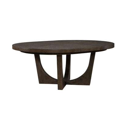 Liberty Furniture - Cascade Falls - Pedestal Table Set in Brown - 732-DR-PDS view 3