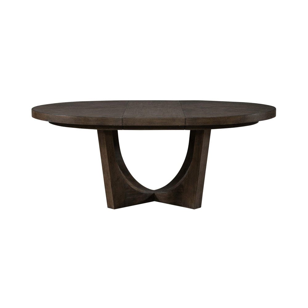 Liberty Furniture - Cascade Falls - Pedestal Table Set in Brown - 732-DR-PDS view 4