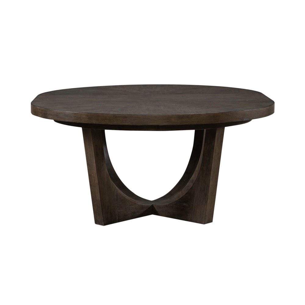 Liberty Furniture - Cascade Falls - Pedestal Table Set in Brown - 732-DR-PDS view 5