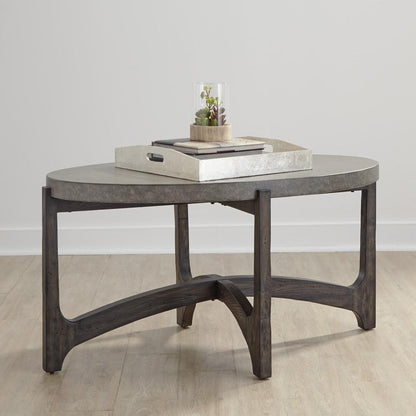 Liberty Furniture - Cascade Oval Cocktail Table - 292-OT1010 veiw 2