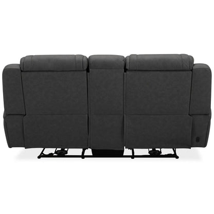 Liberty Furniture - Chapman - Loveseat w/ Console P2 & ZG in Gray - 7019CO-22P view 5