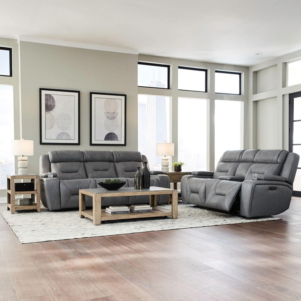 Liberty Furniture - Chapman - Sofa & Loveseat in Gray - 7019BG-UPH-SOLO view 1