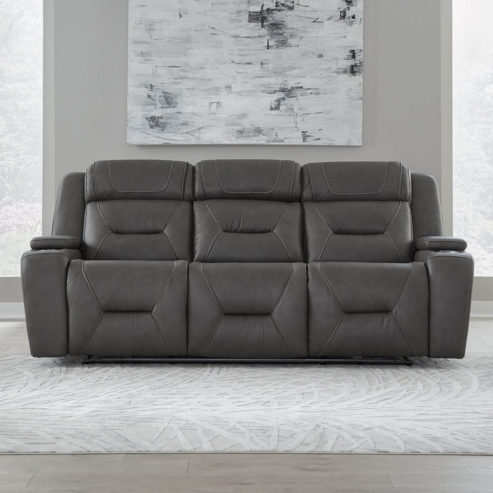 Liberty Furniture - Chapman - Sofa P2 & ZG in Gray - 7019CO-32P view 1