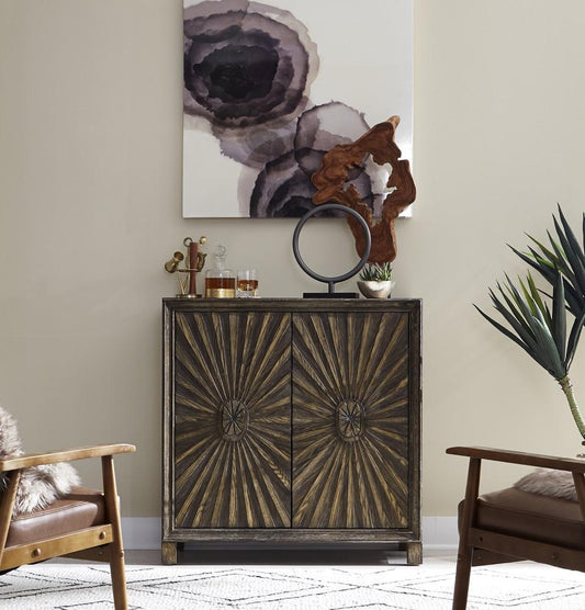 Liberty Furniture - Chaucer 2 Door Wine Accent Cabinet - 2041-AC3839 veiw 1