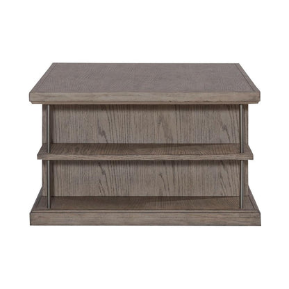 Liberty Furniture - City Scape Cocktail Table in Burnished Beige - 421-OT1010 veiw 4