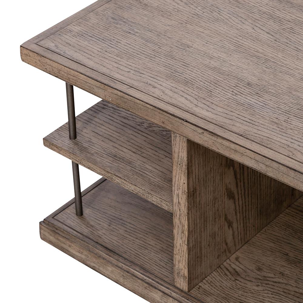 Liberty Furniture - City Scape Cocktail Table in Burnished Beige - 421-OT1010 veiw 6