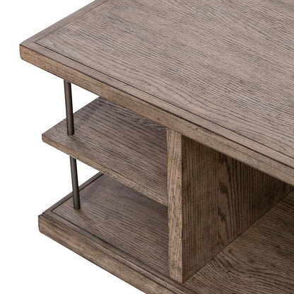 Liberty Furniture - City Scape Cocktail Table in Burnished Beige - 421-OT1010 veiw 6