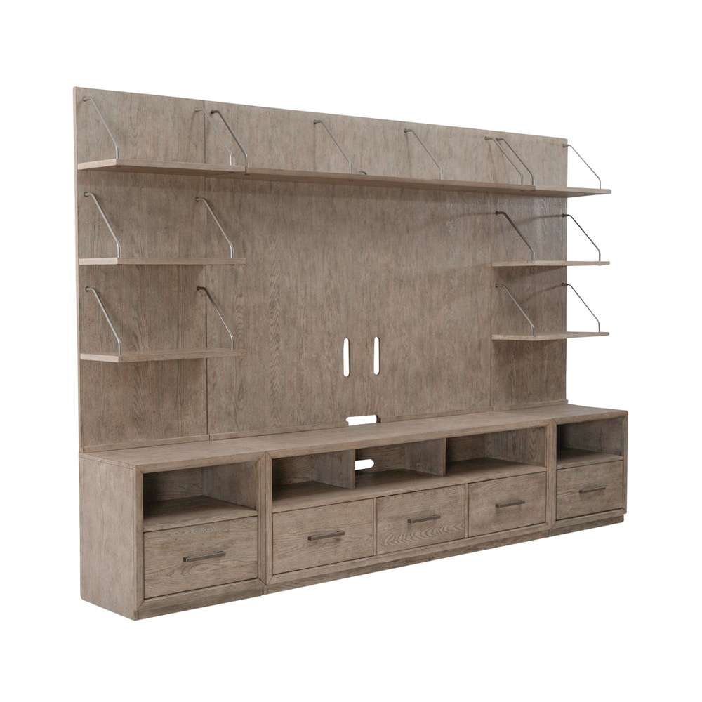Liberty Furniture - City Scape Entertainment Center with Piers  - 421-ENT-ECP veiw 2