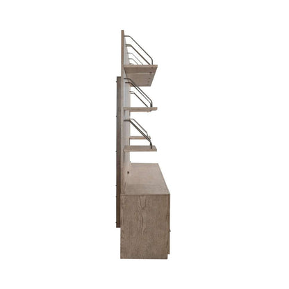 Liberty Furniture - City Scape Entertainment Center with Piers  - 421-ENT-ECP veiw 6