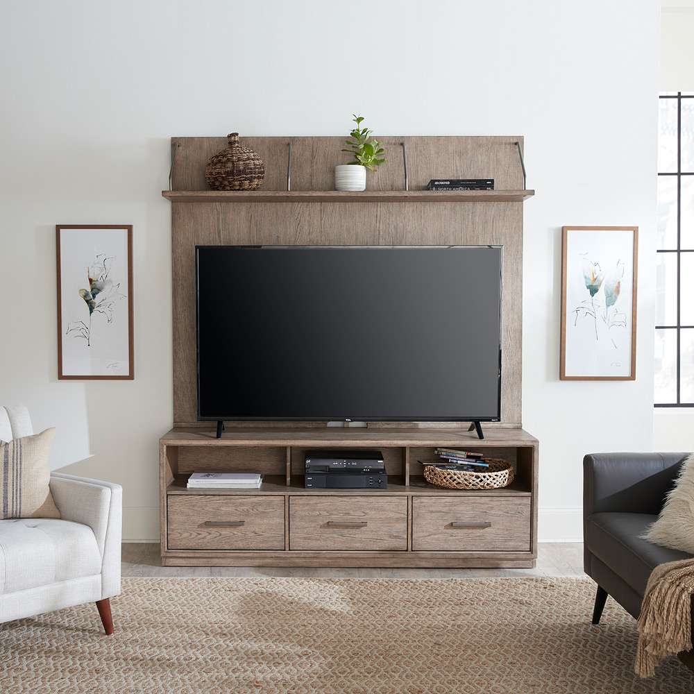 Liberty Furniture - City Scape Entertainment Center  - 421-ENT-ENC veiw 1