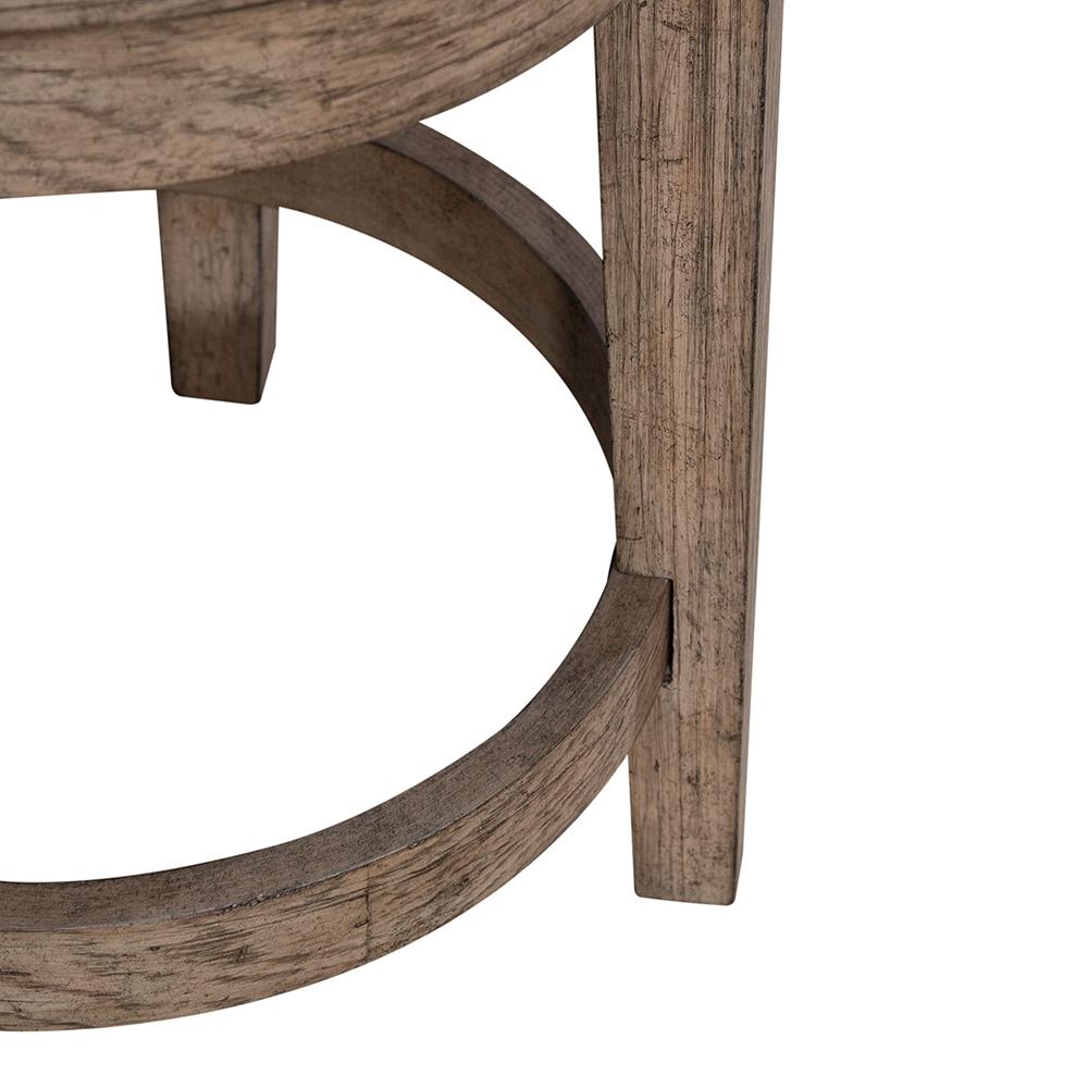 Liberty Furniture - City Scape Uph Swivel Console Stool in Burnished Beige - 421-OT9003 veiw 7