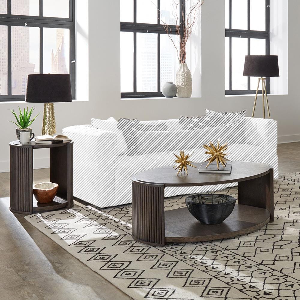 Liberty Furniture - City View 3 Piece Set  in Coffee Bean - 145-OT-3PCS veiw 1