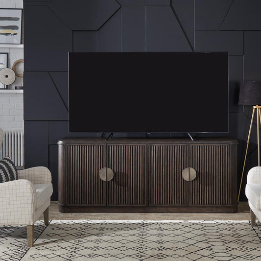 Liberty Furniture - City View 82 Inch TV Console in Coffee Bean - 145-TV82 veiw 1