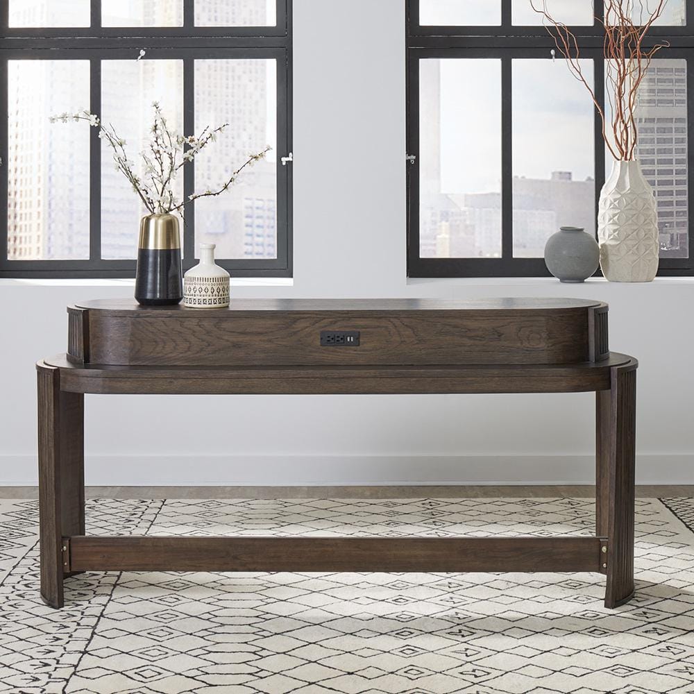 Liberty Furniture - City View Console Bar Table in Coffee Bean - 145-OT7837 veiw 1