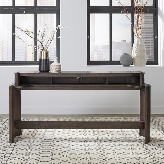 Liberty Furniture - City View Console Bar Table in Coffee Bean - 145-OT7837 veiw 2
