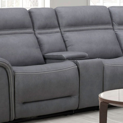 Liberty Furniture - Cooper - Console - Blue Gray in Gray - 7007BG-40C view 2
