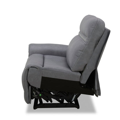 Liberty Furniture - Cooper - L Arm Recliner P3 & ZG - Blue Gray in Gray - 7007BG-43LP view 6