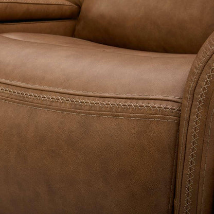 Liberty Furniture - Cooper Loveseat with Console P3 & ZG - Camel - 7007CM-23P veiw 4