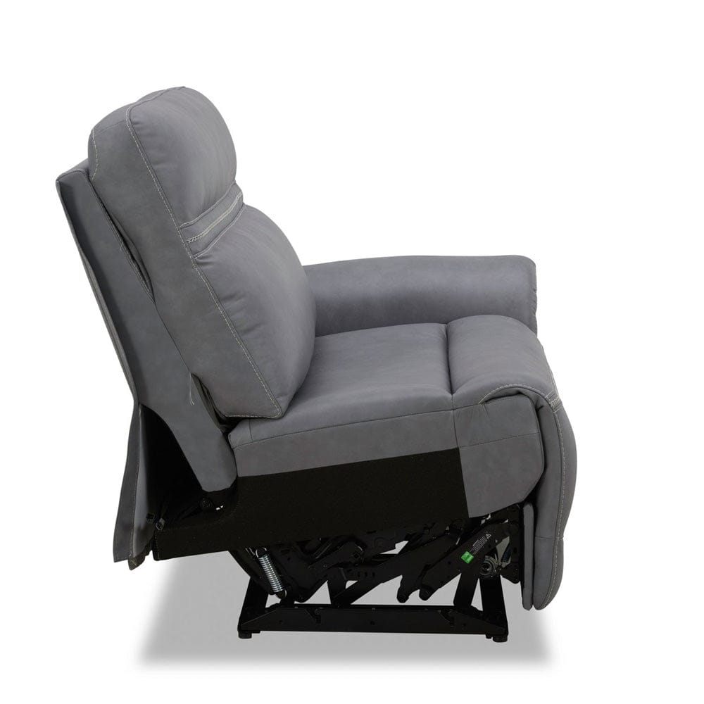 Liberty Furniture - Cooper - R Arm Recliner P3 & ZG - Blue Gray in Gray - 7007BG-43RP view 4