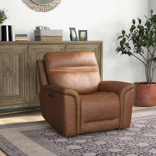 Liberty Furniture - Cooper SG Recliner P3 Camel - 7007CM-13P veiw 1