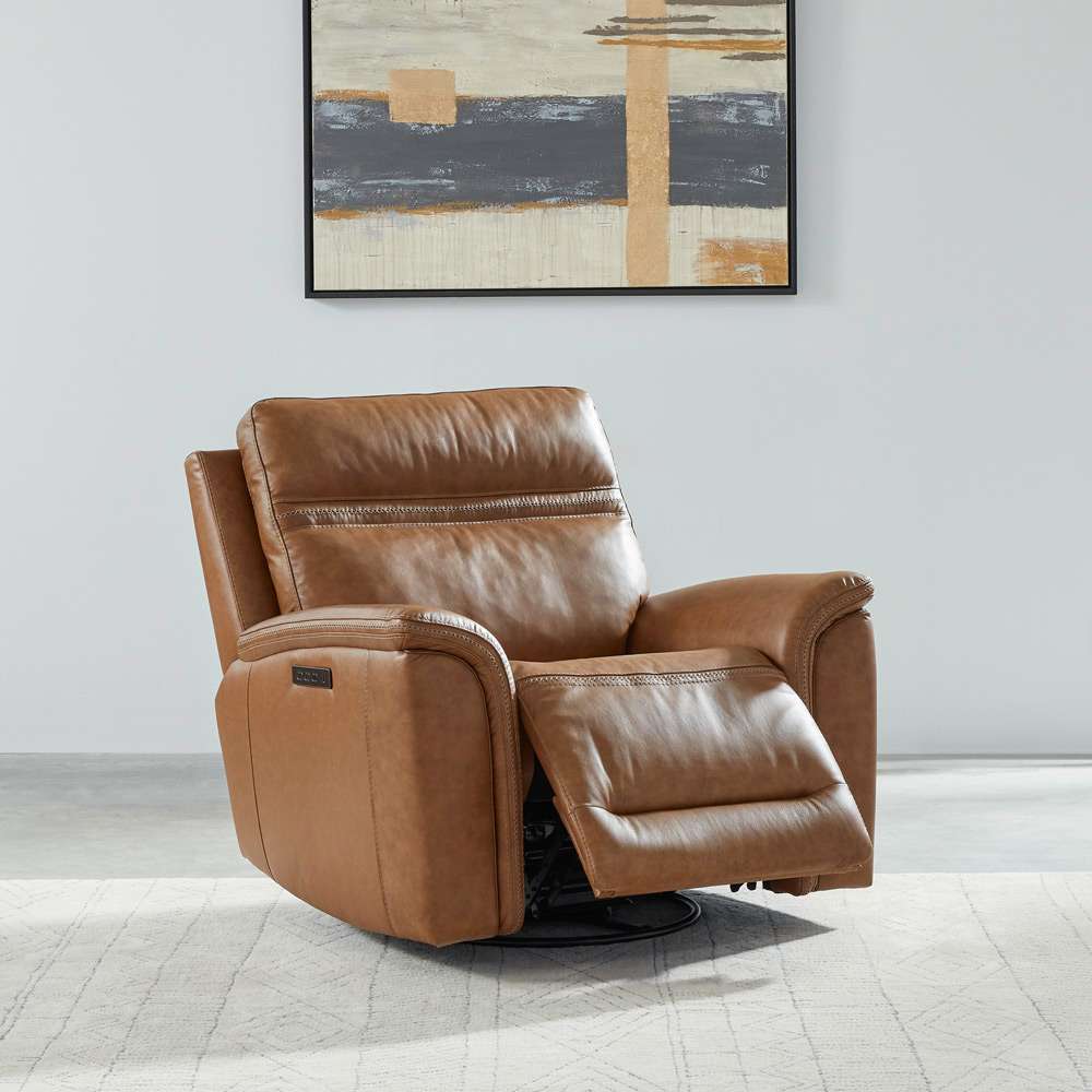 Liberty Furniture - Cooper SG Recliner P3 Camel - 7007CM-13P veiw 2