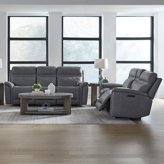 Liberty Furniture - Cooper - Sofa & Loveseat in Gray - 7007BG-UPH-SOLO view 1